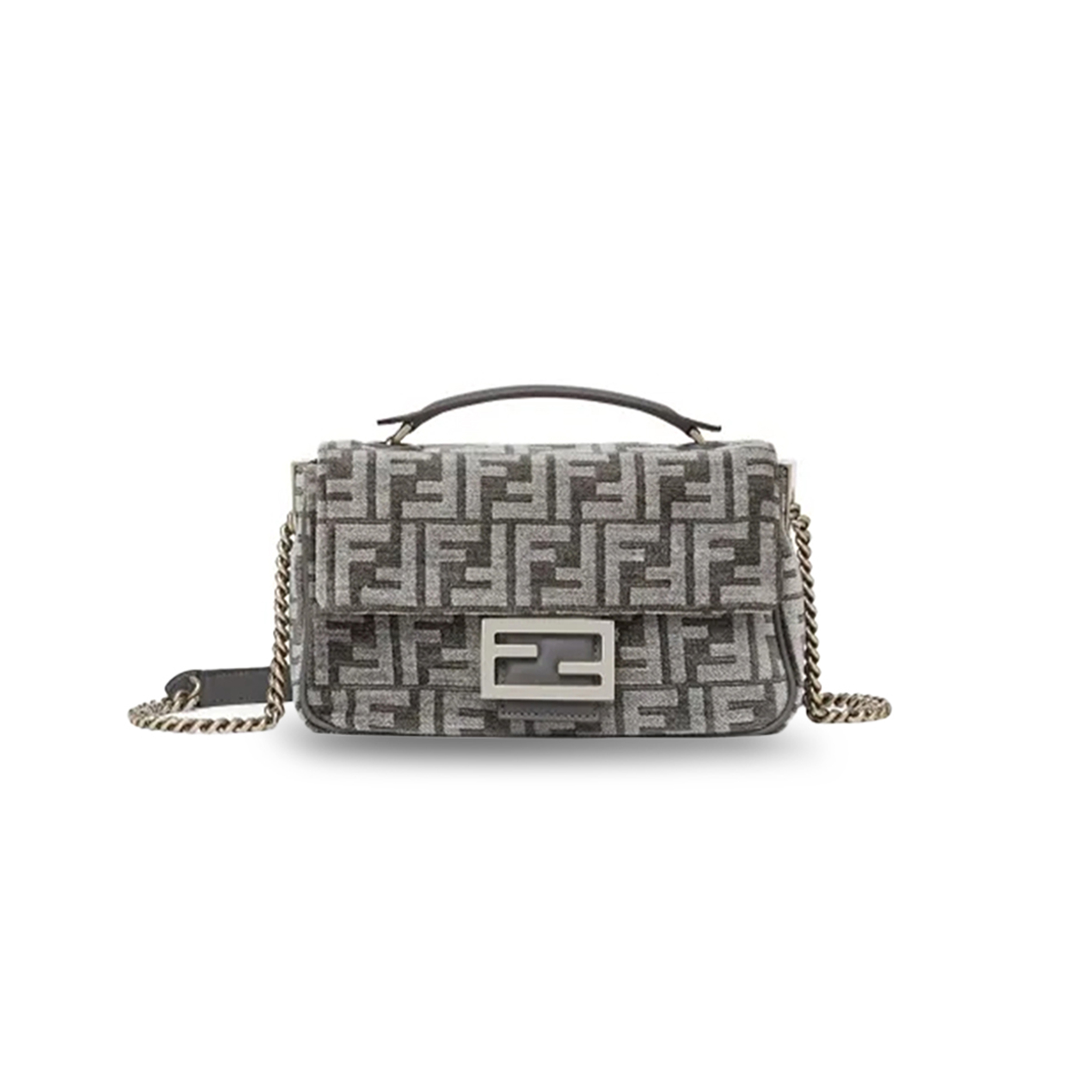 FENDI BAGUETTE MEDIUM CHAIN BAG  (24*13*7cm)